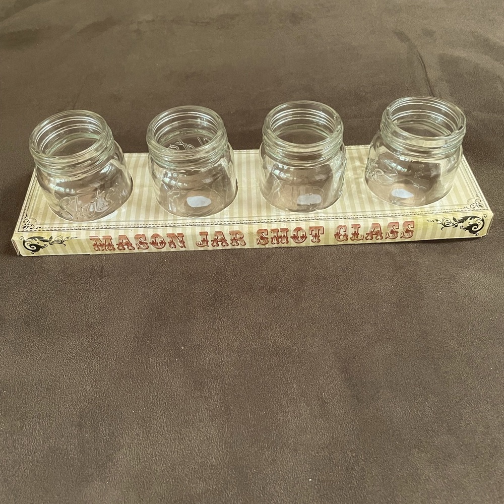 Mason Jar Shot Glasses